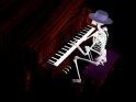 FUNNY SKELETON – PIANO PLAYER – 8 CLIPS – ALPHA – $25 EA