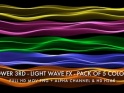 LOWER THIRD – LIGHT WAVE FX – PACK OF 5 – $10