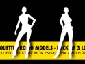 SILHOUETTE MODELS – PACK OF 3 – $11