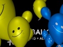 SMILEY BALLOONS – PACK OF 3 – $12