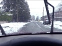 WINTER VILLAGE – 24 – DRIVING CAR BY SNOWY STREET – $25