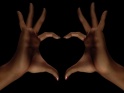HEART GESTURE – BLACK FEMALE – II – $12